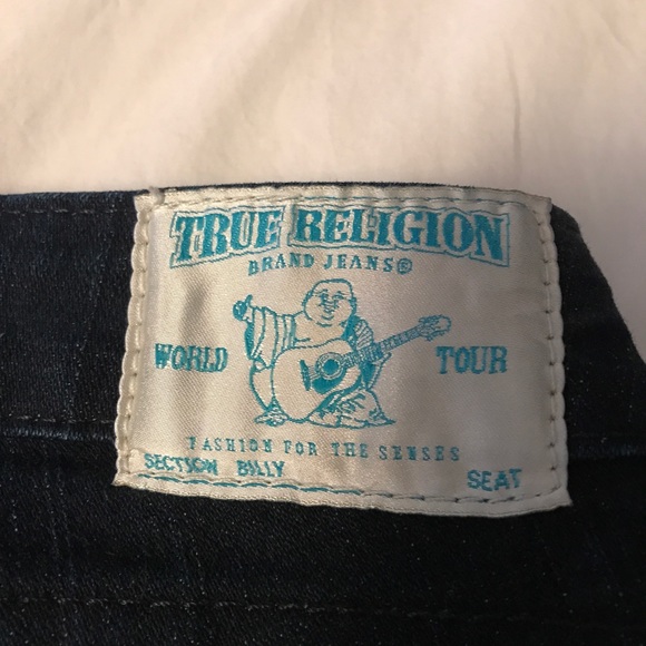 Colourful sequin true religion jeans - Picture 4 of 8
